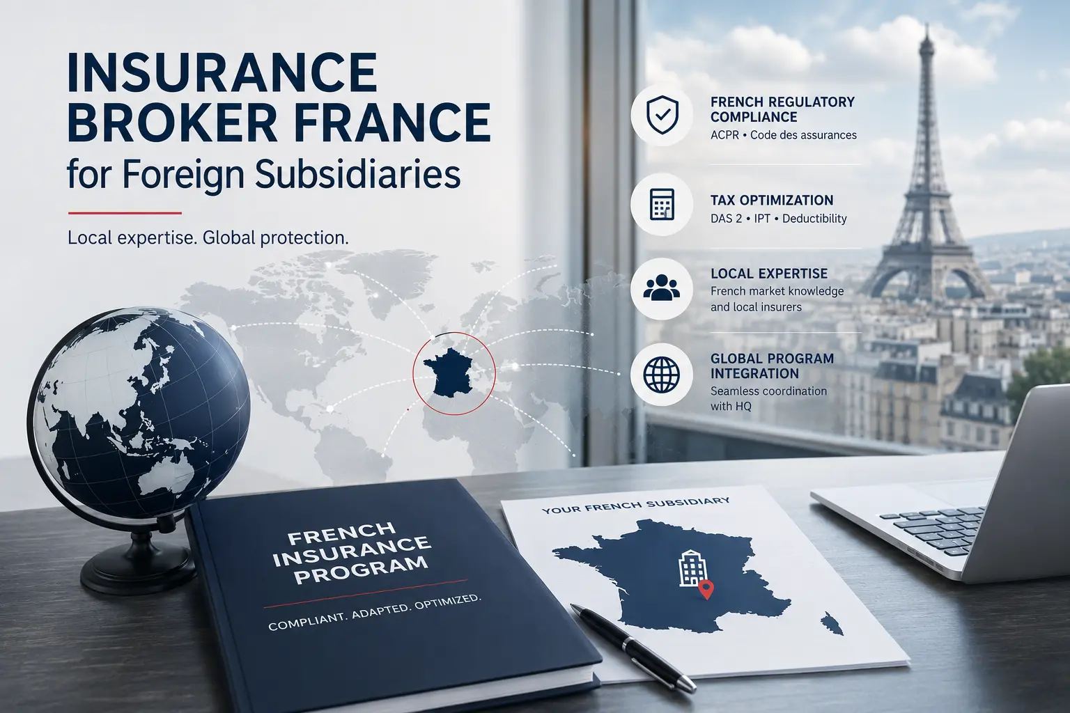 Insurance for your French subsidiary: a complete guide for foreign HQs in 2026 Insurance for your French subsidiary: a complete guide for foreign HQs in 2026